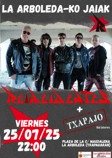 Txapajo + Reincidentes, Arboleda-ko Jaiak